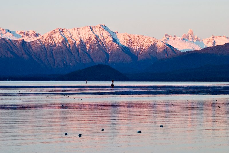 Sunset Reflections from Hungry Point