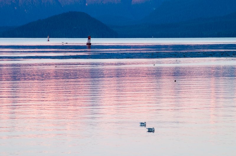 Sunset Reflections from Hungry Point