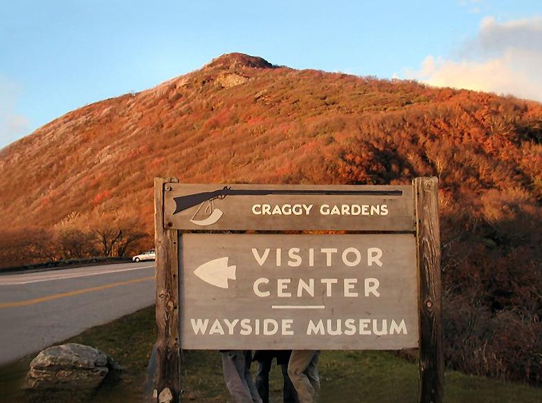 Visitor Center Sign