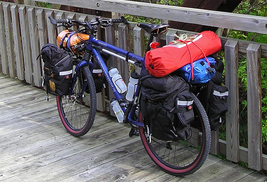 114  Bob - Touring Missouri - Cannondale F600 touring bike