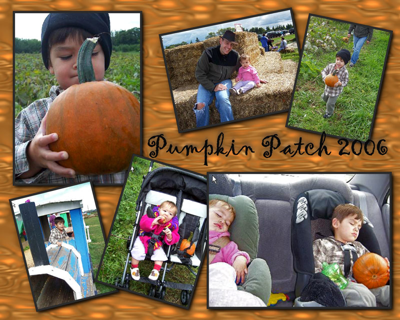 Felix and Corina at the Pumpkin Patch