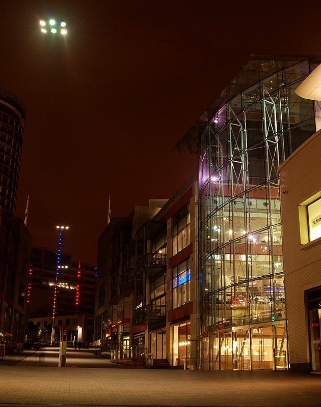 Looking toward the centre