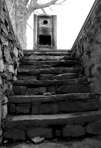 The old furnace ...