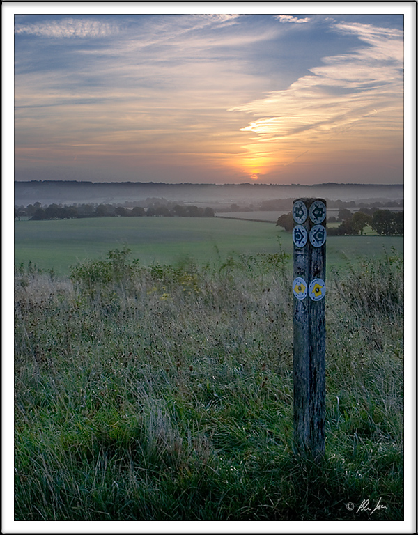 post at sunrise