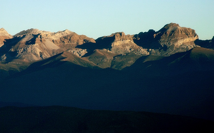 Sunrise on Spanish Pyrenees