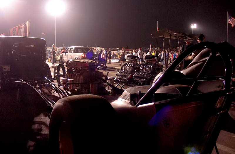 Night staging lane