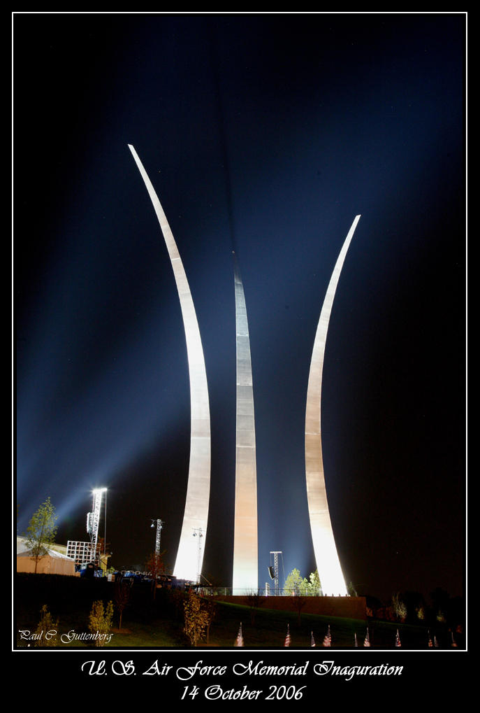 US Air Force Memorial Inauguration