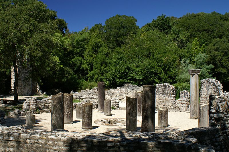 Butrint - Baptistery