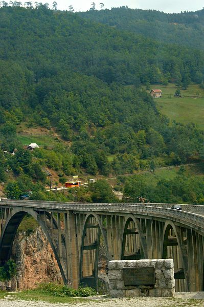 Tara Bridge at Đurđevica Tara