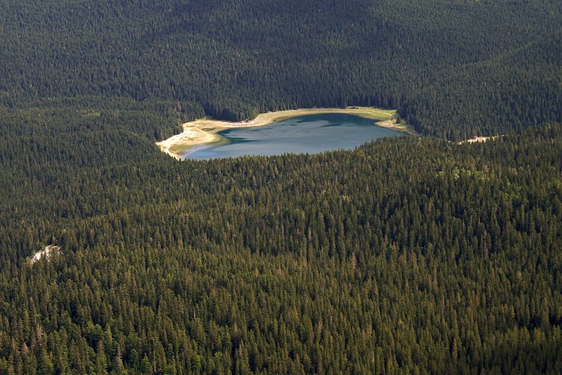 Black Lake, from Crvena Greda