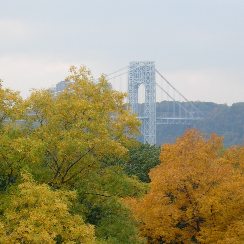 GW Bridge From Fort Tryon Park