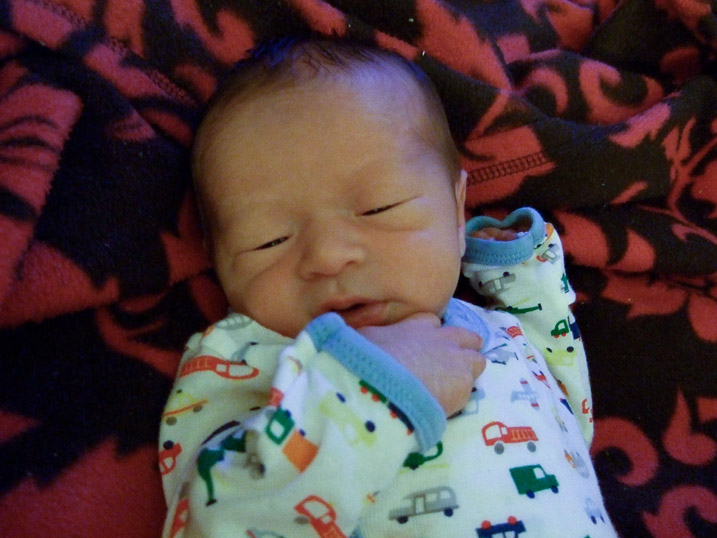 Sweet - shot by his Mommy