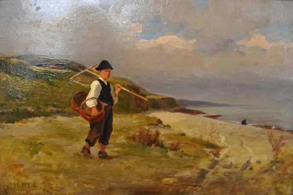 Camille Pissaro, A Young Fisherman on the Coast