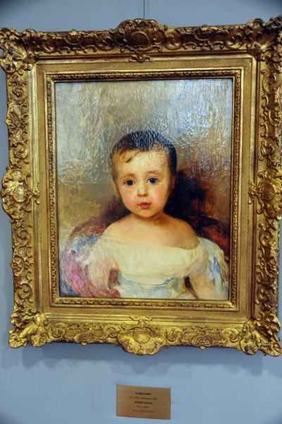 Eugne Isabey, Portrait of a Child