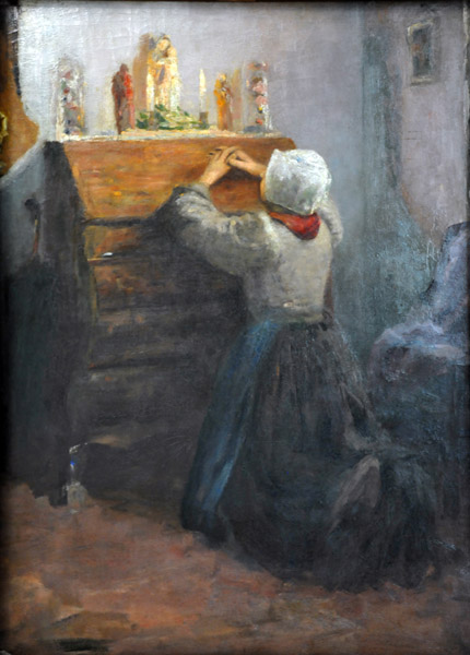 Pierre-Auguste Renoir, Girl in Prayer