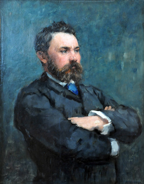 Edouard Manet, Portrait of Emmanuel Chabriera