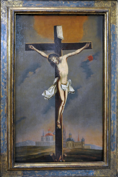 Spanish School, ca 1590, Crucifixion