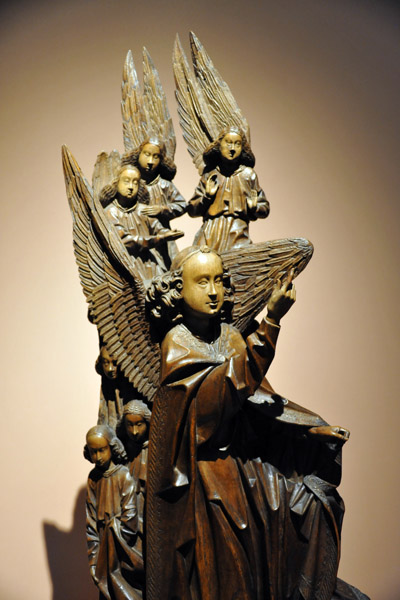 Archangel Gabriel with Angels, Flanders, XV Century