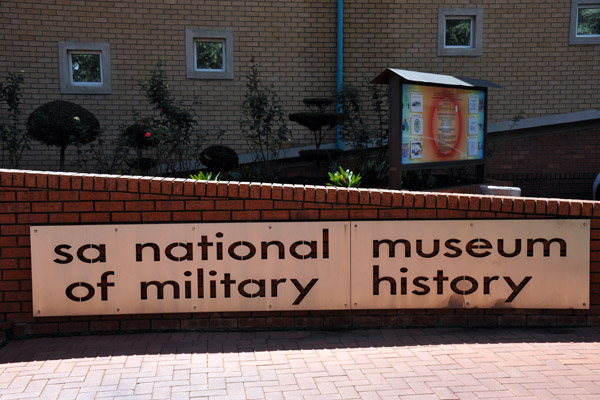 Next to the zoo, the South African Museum of Military History