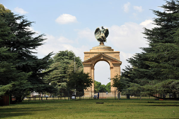 Anglo-Boer War Memorial from the Johannesburg Zoo
