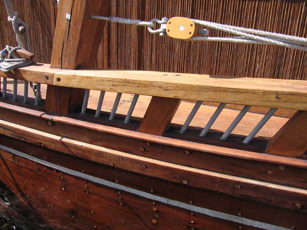 Detail of dhow