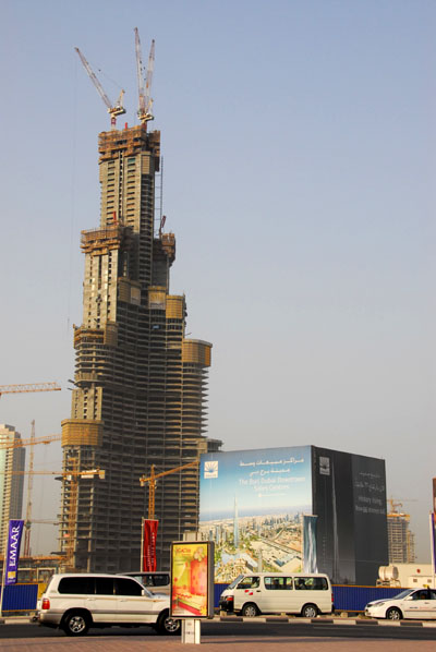 Burj Dubai construction Sep 06
