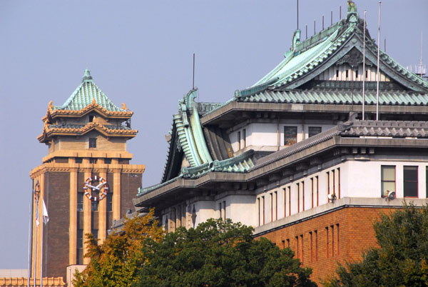 Nagoya City Hall and Aichi Prefecture building