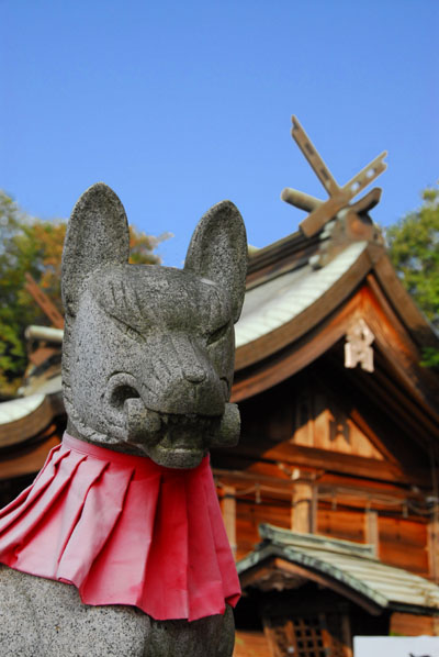 Shrine at the base of Inuyama Castle