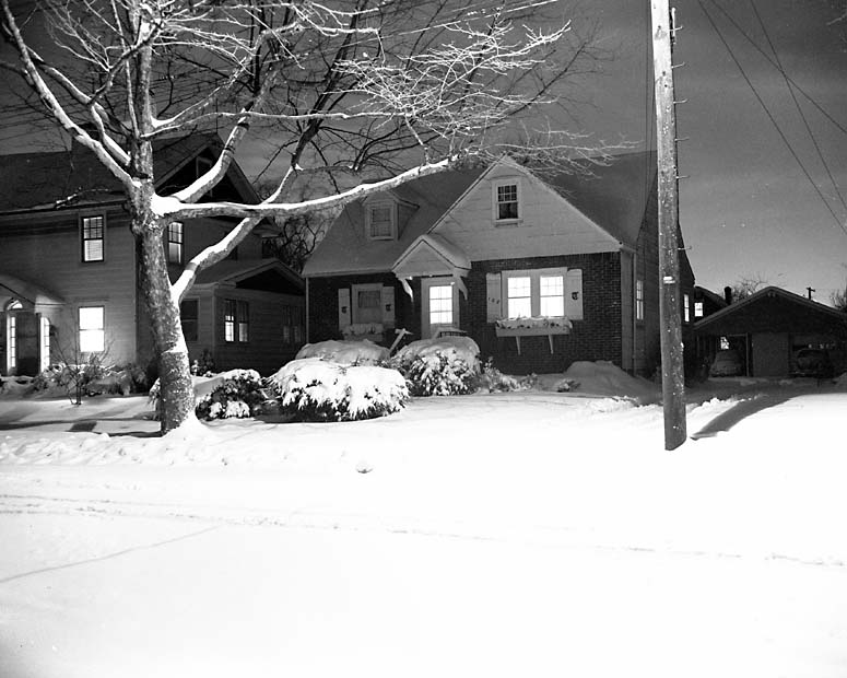 The Old Homestead in Winter