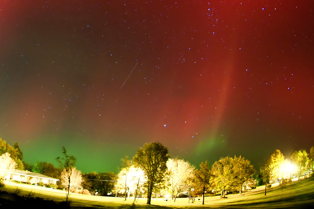 Aurora Borealis Closeup