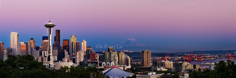Seattle Skyline Afternoon