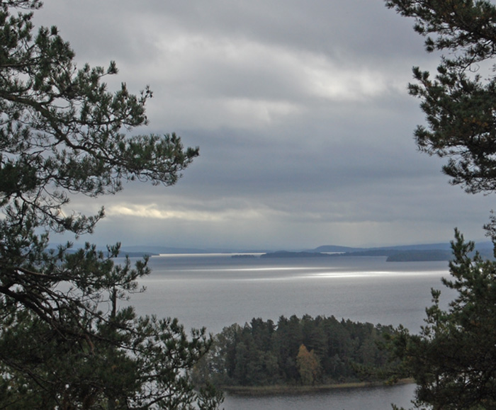 View from Bergskltten, Glafsfjorden, Arvika