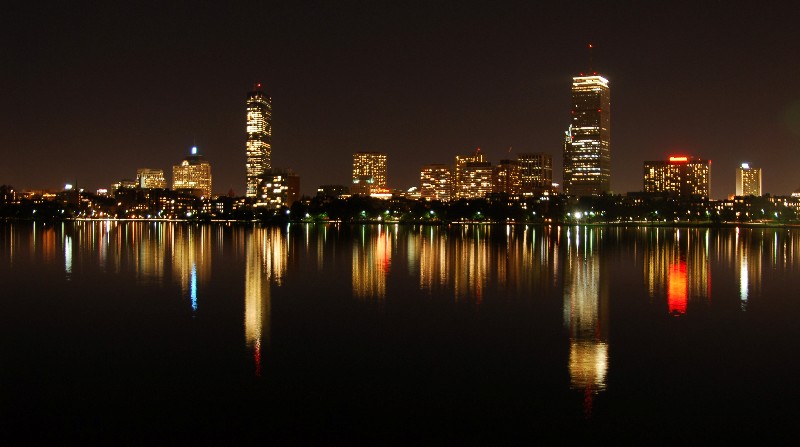 boston by night