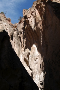 Steep Walls of Bandelier Mountains