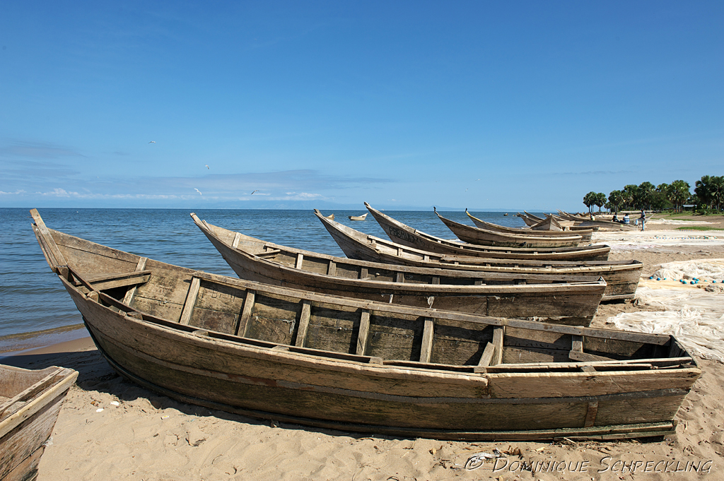 Village on Lake Albert