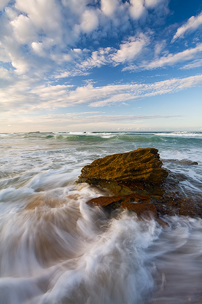 Sky, Surf, Rock