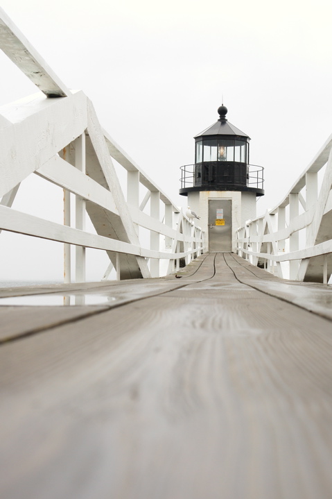 Mitchell Point Lighthouse port clyde maine ... raining, it seemed boring, so tried something quick