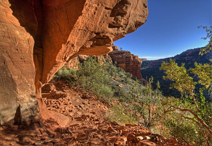 Overlooking Fay Canyon