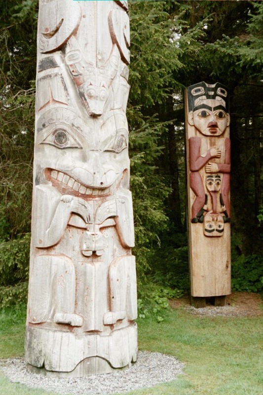 Totems at Sitka