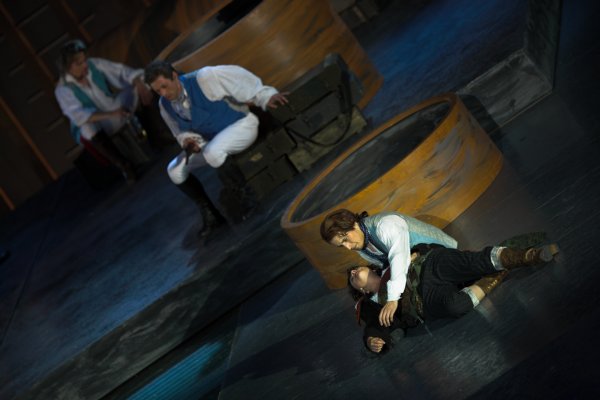 Eponine (Astrid-Frdrique Pfarrer) Marius (Oliver Arno)