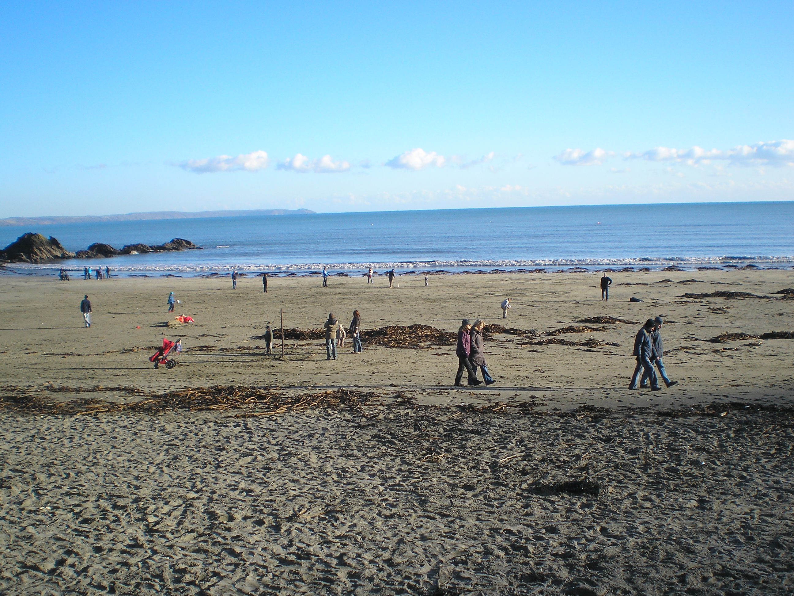 New Year on the beach