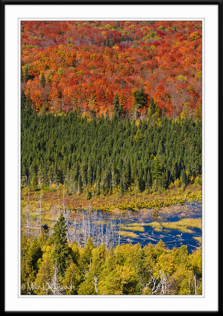 Oberg mountain in layers (northern Minnesota)