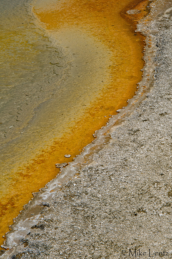 Yellowstone abstract