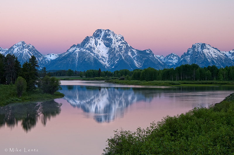 Oxbow Bend sunrise