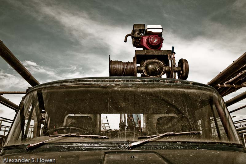 Diff winch