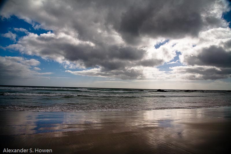 Porkys Beach reflections