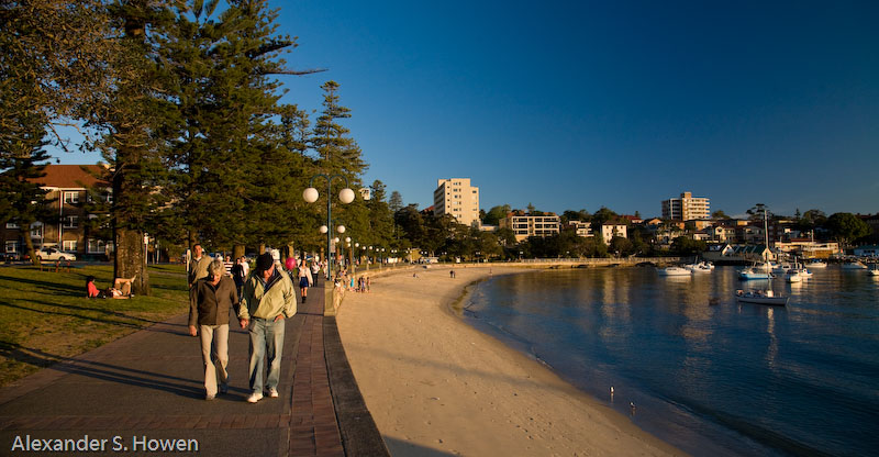 Late afternoon at Manly