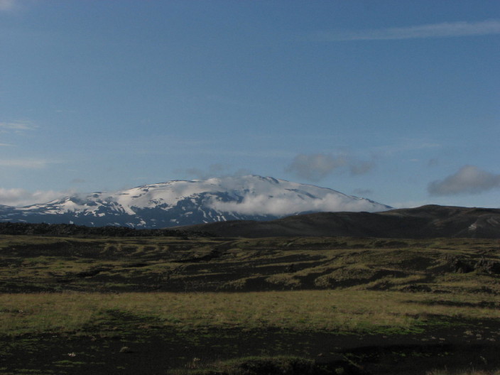 Hekla from Slvahraun II