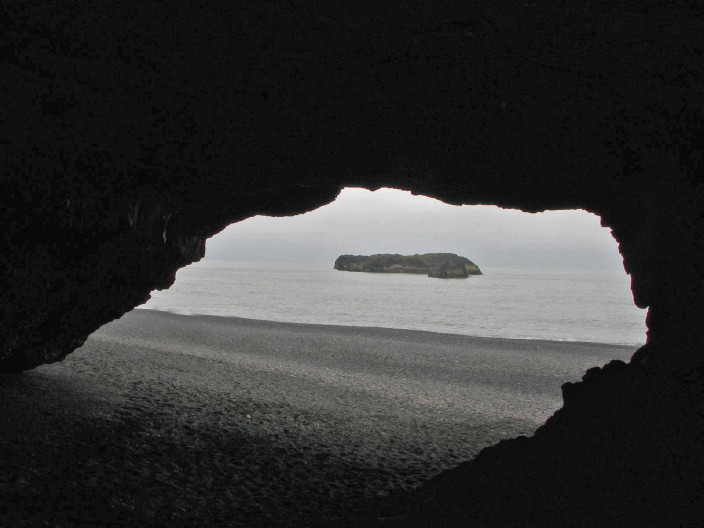 A cove at Reynisfjara