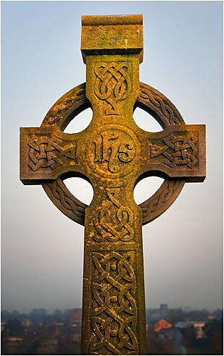 Celtic Cross at Saint Johns Church